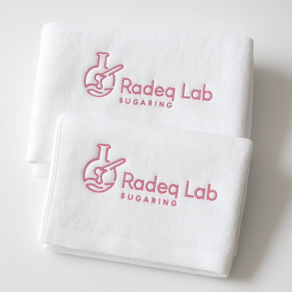 Frotteehandtuch Prestige mit Radeq Lab Logo