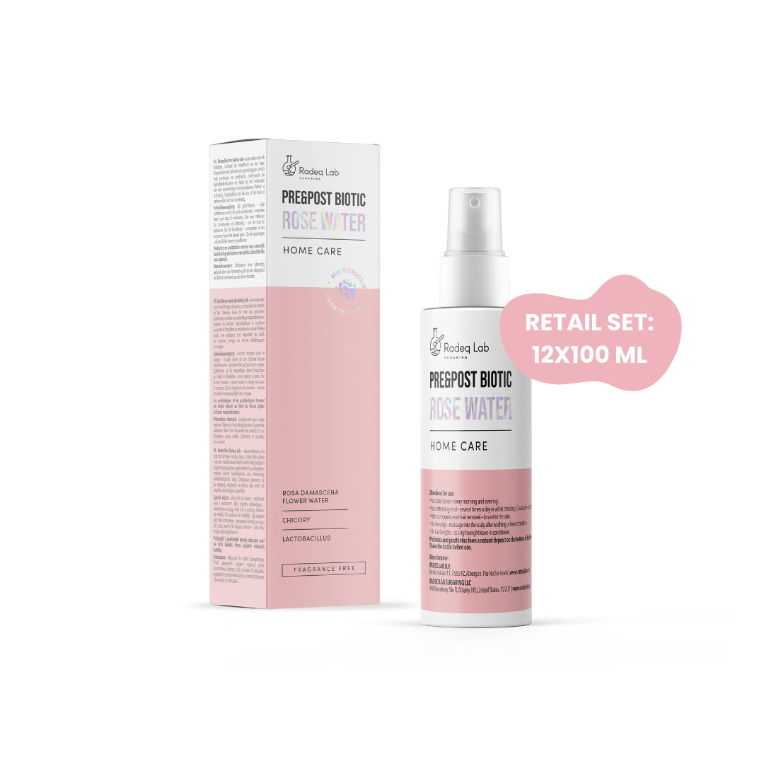 PRE&POST BIOTIC ROSE WATER Retail Set (12 pcs, Home Care)