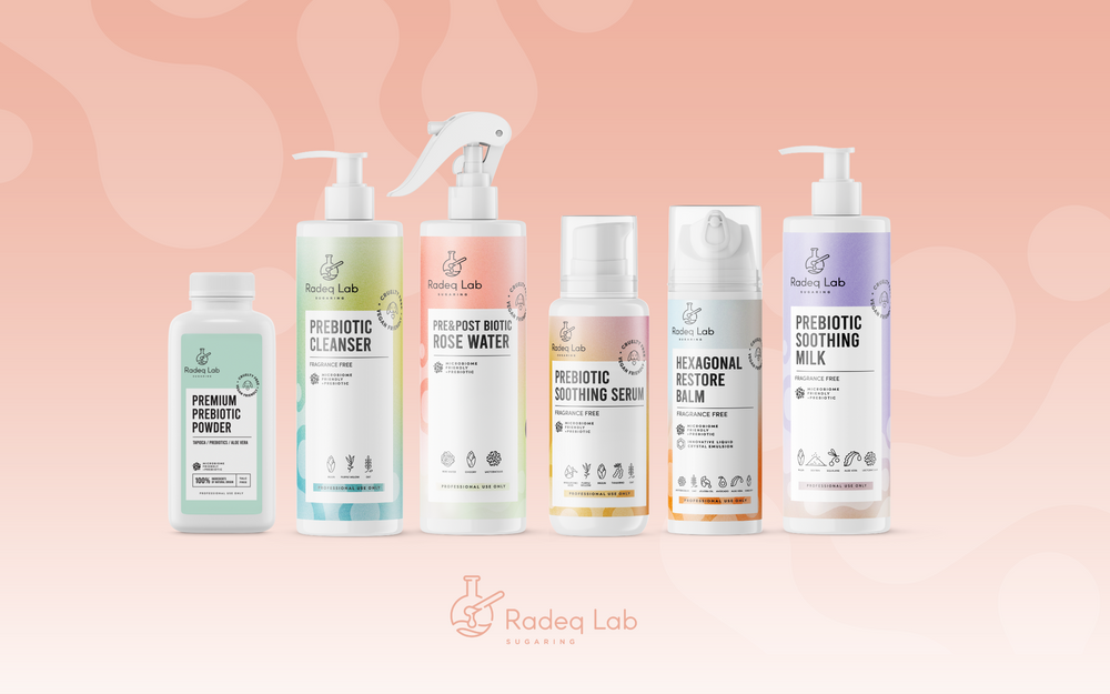 The Ultimate Guide to Sugaring with Radeq Lab Products. Microbiome-Friendly Hair Removal