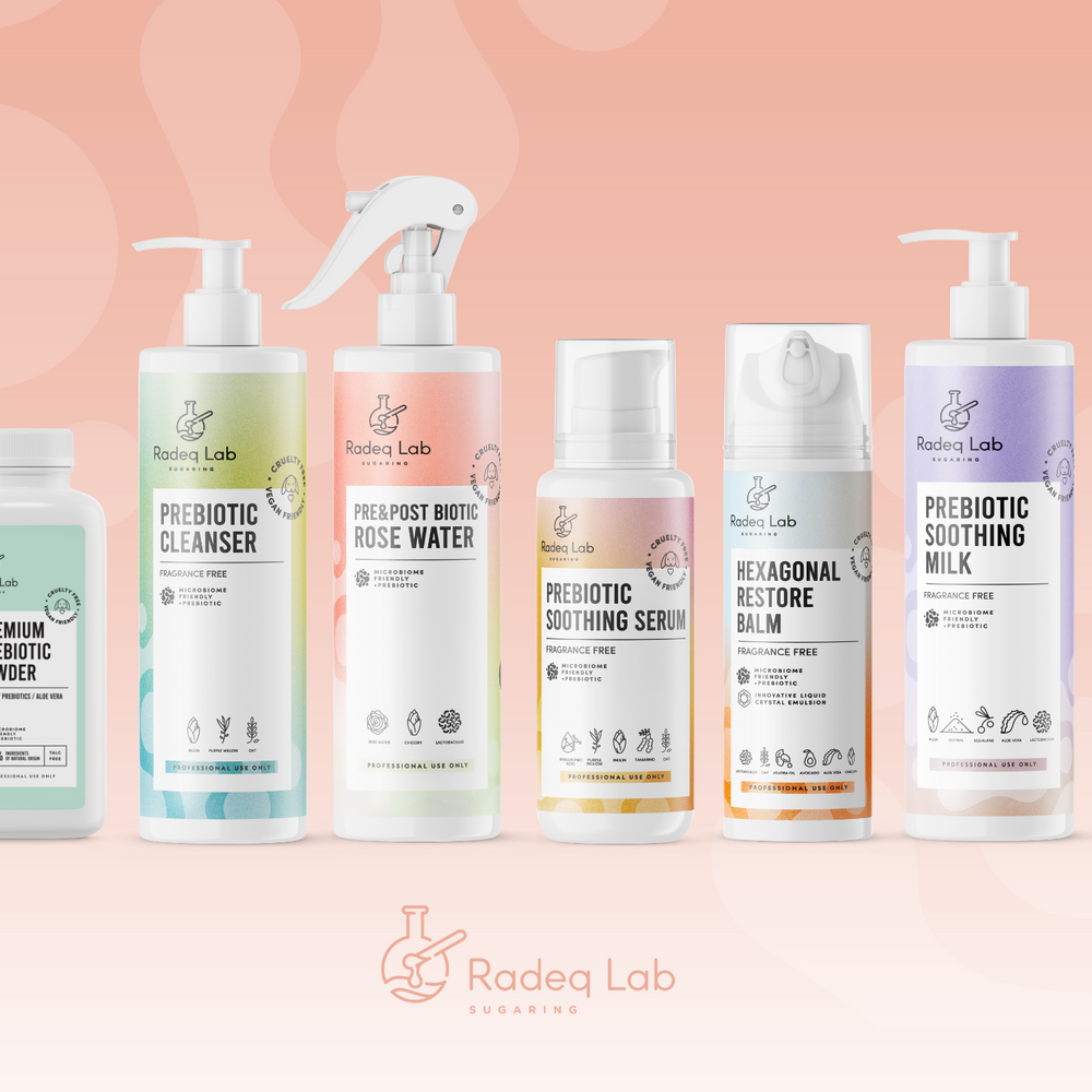 The Ultimate Guide to Sugaring with Radeq Lab Products. Microbiome-Friendly Hair Removal